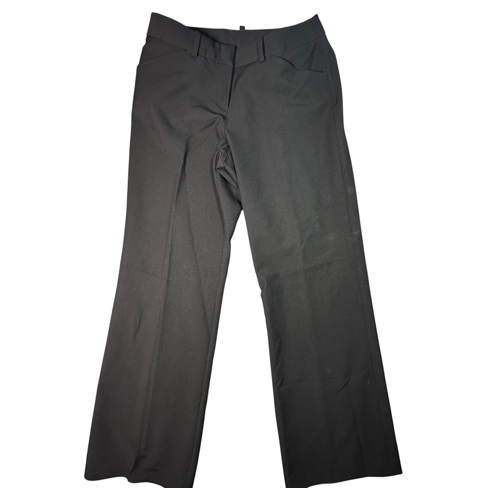 Worthington Dress Pants Petite Modern Fit Career Workwear Trousers 6P Black